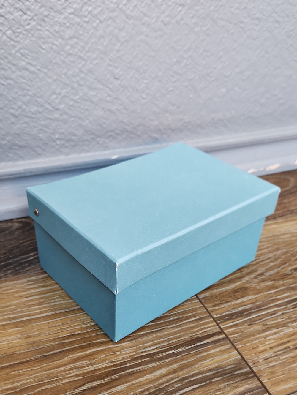 Blue Teal Paper Box